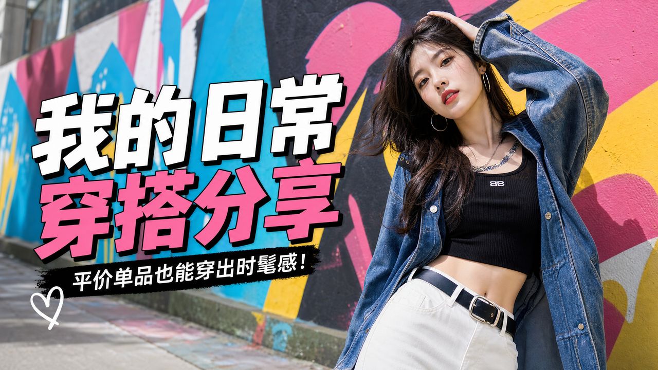 91 【91】我的日常穿搭分享视频：平价单品也能穿出时髦感